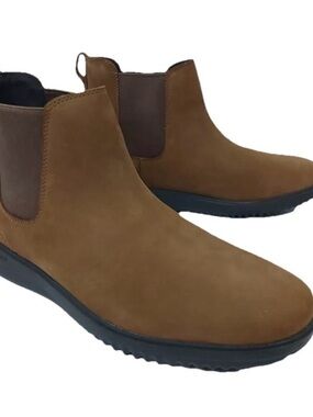 Cole Haan Grand Plus Chelsea Boots! Men’s Size 10M! Brown Lumber Java C38789 New